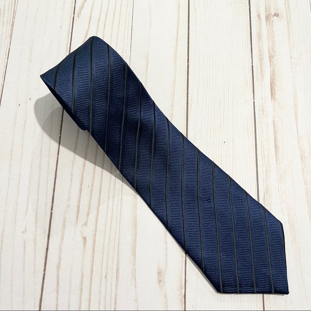 MANLY SUCCESS Blue Silk Tie